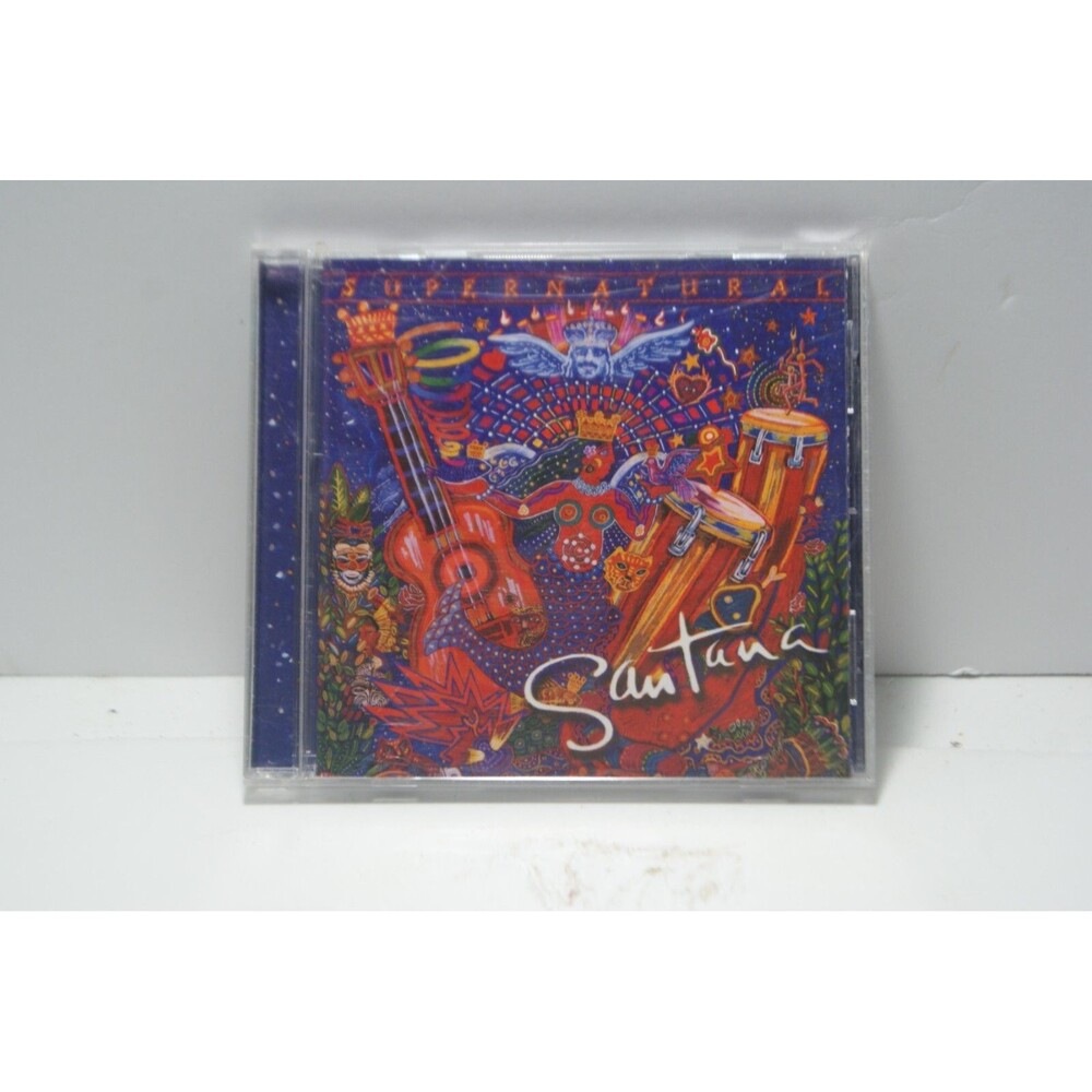 Supernatural - Santana - Music CD - R&B Rock W/his Twist of Playing Style